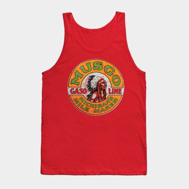 Musgo Gasoline Tank Top by MindsparkCreative